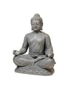 Ilse Lightweight Sitting Meditating Buddha Zen Statue