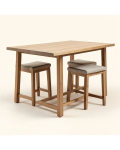 Jameel Counter Height Breakfast 3 Piece Pub Table Set (synthetic illustration; no displayed measurements)