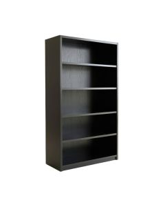 Moss Bluff Freestanding Bookcase - Black