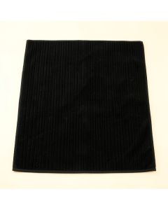 Holly Dell Bath Mat - Black (synthetic illustration; no displayed measurements)