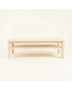 Heath Edge Coffee Table - Ivory (synthetic illustration; no displayed measurements)