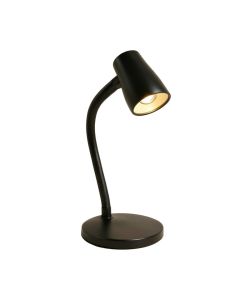 Markey 21 '' Black Desk Lamp (synthetic illustration; no displayed measurements)