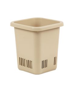 Laurel Bluff Closed Garden Compost Bin - Beige (synthetic illustration; no displayed measurements)