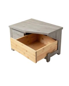 Clay Canyon Under-Desk Drawer Unit - Gray