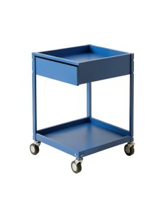 Lake Bluff Empty Rolling Workshop Cart - Blue (synthetic illustration; no displayed measurements)