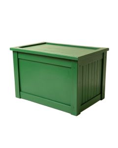Shore Crossing Closed Outdoor Storage Box - Green (synthetic illustration; no displayed measurements)