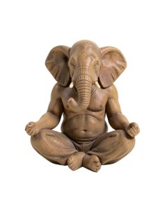 Eichorn Meditating Elephant Figurine