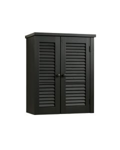 Field Brook Wall-Mounted Laundry Cabinet - Black (synthetic illustration; no displayed measurements)