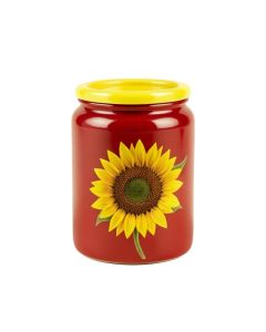 Priddis Sunflower 4 Qt . Storage Jar