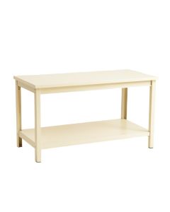 Oak Branch Empty Workshop Workbench - Ivory (synthetic illustration; no displayed measurements)