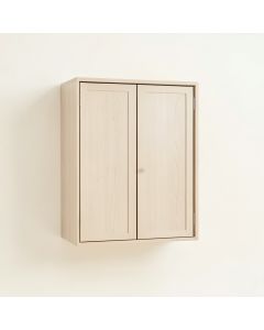 Olive Dale Wall-Mounted Entry Cabinet - Beige (synthetic illustration; no displayed measurements)