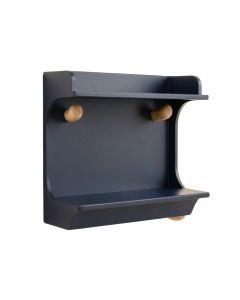 Elm Arc Wall-Mounted Entryway Organizer Shelf
