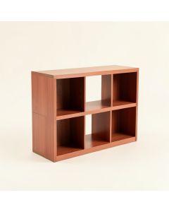 Hill Bend Desktop Shelving Unit - Terracotta (synthetic illustration; no displayed measurements)