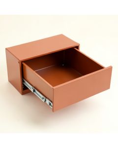 Clay Crest Under-Desk Drawer Unit - Terracotta (synthetic illustration; no displayed measurements)