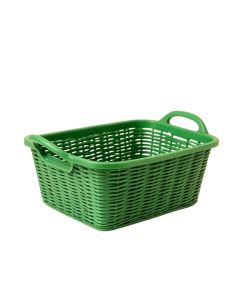 Maple Brook Empty Storage Basket - Green