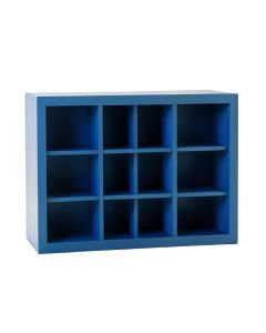 Juniper Bridge Empty Mug-Storage Cabinet Insert - Blue