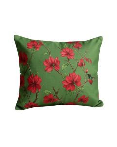 Amarillo Hummingbird Blossom Garden Rectangular Pillow Cover