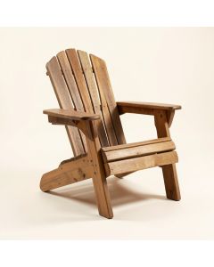 Linsey Wood Folding Adirondack Chair (synthetic illustration; no displayed measurements)