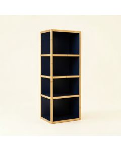 Brook Bluff Narrow Cubby Tower - Navy (synthetic illustration; no displayed measurements)
