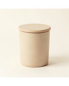Heath Bridge Storage Canister With Lid - Beige (synthetic illustration; no displayed measurements)