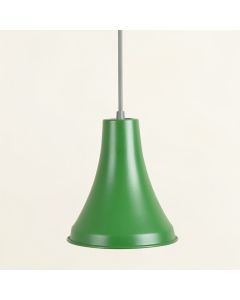 Bay Brook Pendant Light Suspended From One Plain Cable - Green (synthetic illustration; no displayed measurements)