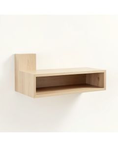 Bay Branch Wall-Mounted Shelf - Beige (synthetic illustration; no displayed measurements)