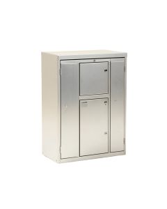 High Security 7 Door Front Load 4C Horizontal Mail Center
