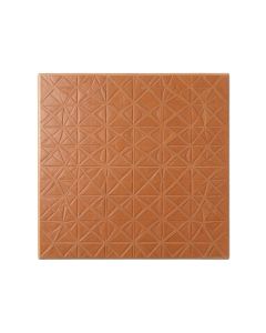 Juniper Bluff Uninstalled Square Decorative Tile - Terracotta