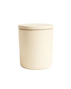 Flint Bluff Storage Canister With Lid - Ivory