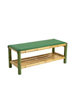 Spruce Dell Indoor Bench - Green (synthetic illustration; no displayed measurements)