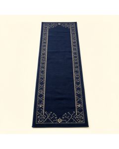 Ash Bluff Narrow Runner Rug - Navy (synthetic illustration; no displayed measurements)