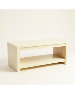 Cliff Bend Indoor Bench - Cream (synthetic illustration; no displayed measurements)