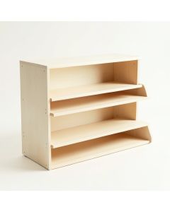 Laurel Brook Desktop Shelving Unit - Ivory (synthetic illustration; no displayed measurements)