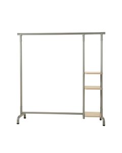 Moss Crest Empty Garment Rack - Gray (synthetic illustration; no displayed measurements)