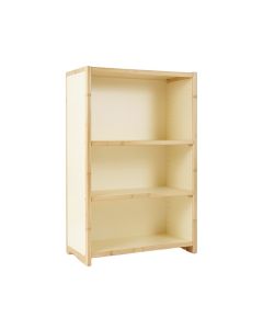 Wren Crossing Freestanding Bookcase - Cream (synthetic illustration; no displayed measurements)