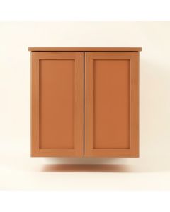 Shore Canyon Wall-Mounted Laundry Cabinet - Terracotta (synthetic illustration; no displayed measurements)