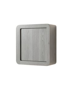 Lake Bend Wall-Mounted Entry Cabinet - Gray