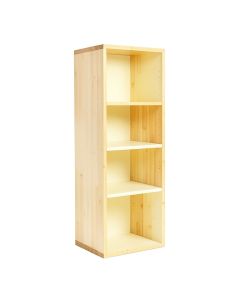 Maple Brook Narrow Cubby Tower - Cream (synthetic illustration; no displayed measurements)