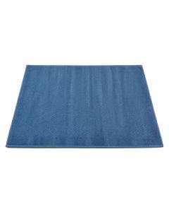 Pine Branch Rectangular Outdoor Rug - Blue (synthetic illustration; no displayed measurements)