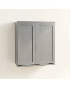Harbor Branch Wall-Mounted Laundry Cabinet - Gray (synthetic illustration; no displayed measurements)