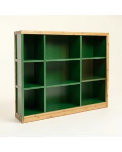 Oak Brook Freestanding Bookcase - Green (synthetic illustration; no displayed measurements)