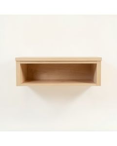 Dawn Crest Wall-Mounted Shelf - Beige (synthetic illustration; no displayed measurements)