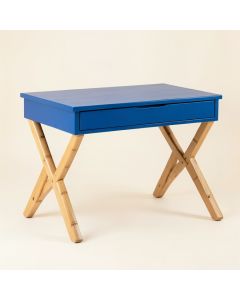 Bay Crossing Writing Desk - Blue (synthetic illustration; no displayed measurements)
