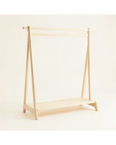 Dune Crossing Empty Garment Rack - Ivory (synthetic illustration; no displayed measurements)