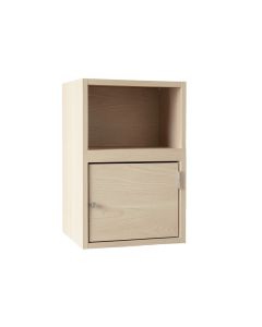 Hill Bend Wall-Mounted Entry Cabinet - Beige