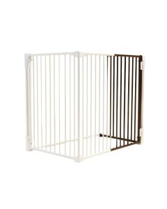 Noriega 3 Panel Foldable Free Standing Pet Gate