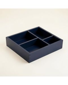Wren Branch Empty Pantry Drawer Organizer Insert - Navy (synthetic illustration; no displayed measurements)