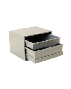 Cedar Canyon Small-Parts Storage Drawer Cabinet - Gray (synthetic illustration; no displayed measurements)