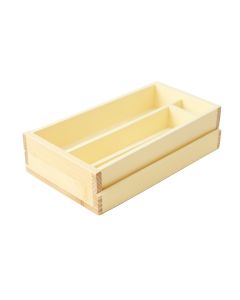 Hill Bridge Empty Pantry Drawer Organizer Insert - Cream