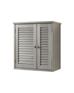 Ash Bridge Wall-Mounted Laundry Cabinet - Gray (synthetic illustration; no displayed measurements)